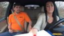 Fake Driving School - Learner Bent Over and Fucked