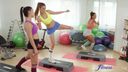 Fitness Rooms - Gym facesitting lesbian threesome