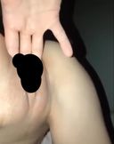 [No ejaculation] Squirting with back and fingering with wife
