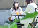 うっかり女子大生のパンティが丸見えな件