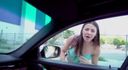 The tan marks of braless & tank top put the erotic JD girl in the car and take her home, and in a noisy atmosphere, she sucks up the big and throws it down vigorously and releases it on her cute face! ??