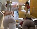 【Beautiful butt exploration】Slender sister's drooping butt ☆ The touch of the first experience that combines elasticity and softness!