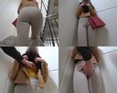 【Beautiful butt exploration】Slender sister's drooping butt ☆ The touch of the first experience that combines elasticity and softness!