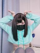 Perfect S-class black-haired beautiful girl Perfect beauty body that can be seen even in a hoodie