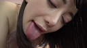 [Tongue velo] Popular actress Nozomi Chang Arimura's superb face licking nose spit play ☆