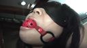 De M wife on the verge of divorce 34 years old ☆ Wearing a ball gag and dripping while dripping, insert the rotor in and out and beg "Please make me!"