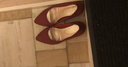 鞋加爾的紅色高跟鞋