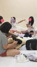 県立○川女子　吹奏楽部令和元年遠征合宿2［乳揉み流出］