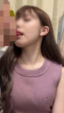 【Personal shooting】Beautiful charismatic female college student 21 years old! Beautiful face and erotic ass lewd jubojubo and vulgar licking and large ejaculation