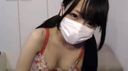 【Live Chat】Cute beauty with black hair delivers live masturbation! !!