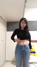 流出!!【無】可愛いJDが鏡越しにエロい自撮りオナニー動画【個人撮影】