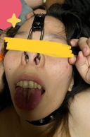 【NTR】Cuckold Wife Sara Photo Collection (1) Outdoor training →nose hook, opening device→ ahe face