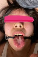 【NTR】Cuckold Wife Sara Photo Collection (1) Outdoor training →nose hook, opening device→ ahe face