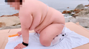 130 km Mikepo Cow cosplay masturbation on private beach