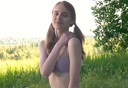 [4K high image quality] Picnic masturbation play of a slender fair-skinned teen beauty! There is a sequel! No81 [With uncensored benefits]