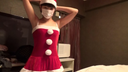 【Christmas】in Santa Cos at Christmas with a pure athletic beautiful girl with little experience [Mu Correct]