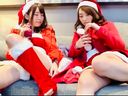 【Nampa】Take a Santa cosplay beautiful girl to the hotel on a noisy sex night and ww