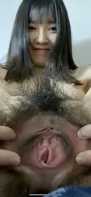 Super gross! Hairy Beautiful Girl's Do-Up Kupa ♡