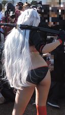 Cosplay 2018 winter surrounded by many people and erection in hami milk hami ass! 【Movie】Event 4101