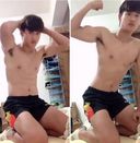 Super muscles with a sharp whole body! !! Fair-skinned, refreshingly handsome Lagerman is 20 years old! !! It fascinates!! Athletic / Macho / Big cock