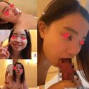 Amateur outflow Personal injury immediately deleted Fair-skinned Sora-chan from Hokkaido 18 years old is panting quietly at 69