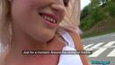 Public Agent - Sexy blondes public car bonnet fuck