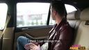 Female Fake Taxi - Cabbie wants cum all over her tits