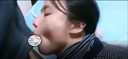 수수한 미인 언니의 에로틱한 쥬포 쥬포로 입안 사정