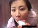 【CFNM】 [removal] licked by nasty Ayumi in a suit and forced ejaculation in mouth