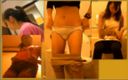 【Western-style style of popular café】JD-style beauty More than 10 people A must-see for ass lovers! 8min. 43sec.