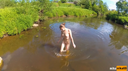 Real outdoor sex after swimming in the river [High image quality]