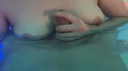 [Amateur video] Flirting in the jacuzzi of a love hotel S〇X! and 2 videos at men's esthetics