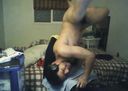 The naked handstand is amazing! Beard back dancer masturbation launch!