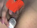 [Uncensored] Selfie masturbation in which a beautiful woman with a beautiful shaped uses four fingers to slick it with love juice while going around the female hole