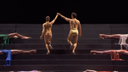 Topless ballet are exposed and mixed male and female pairs do ballet ★ with gusto.
