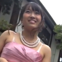 【個人撮影】結婚式帰りの欲求不満美女に中出しFUCK Part1 いやし系美巨乳娘激イキ編