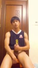 [Nekama video ♡] 20-year-old basketball team captain ejaculates a lot ... ♡ college students are shibbling in uniform ... ♡ [Mass ejaculation ♡]