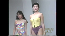 Swimsuit manufacturer's model show & photo session! 1991 (2) There are many high legs and bites!