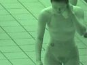 We saw through the diving and competitive swimmers with an infrared camera! part14