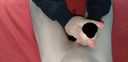 [Ejaculation with fingerjob] She who lumps up with her fingers