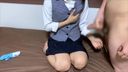 【手コキ】テニスウェア　制服　ホットパンツ　手コキ　ぶっかけ動画
