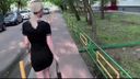 [Uncensored] Invite a Ukrainian blonde beauty on a date and give a in the seat of your car. While staring at the with a lovely face, use your tongue to caress it carefully. Put the glans on the cheek or have it deepthroated and finish in your mouth