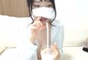 흑발 색백 피부 미소녀의 자위 라이브 채팅 전달! !