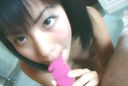 ☆ I want an amateur girl to drink semen! [Reprint] JD A-chan ni bukkake & swallowing (2nd and 3rd shots)