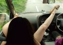 [Amateur posted video] Aniota chubby tall shaved glasses girl Momo (18 years old) ◆ No main story line [# 002: Naked drive / outdoor naked service]