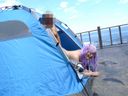 [Amateur posted video] ◆ Full high definition (FHD) high definition Colossal breasts cosplayer with a bust of 103 cm vaginal shot at the seaside! ◆ No main story line [# 008: 5th vaginal shot sex in the tent]
