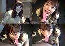 4 people in a row removal (swallowing × 2) Take a selfie of play in the removal room and shoot a large amount of mouth → super excited with a realistic objective view ☆ Amazing tech OL Aya-chan Vol.2