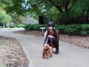 ★There is an E cup Iori ★ doggy naked walk ★ in the park video bonus video ★