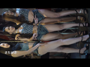 ムチムチ生脚の可愛い女の子達のダンス動画。太もも　デニムショートパンツ