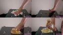 Full High Definition │ [Food Crush] Stomp on various ingredients with your bare feet!　Second part front version [Yuki no no]